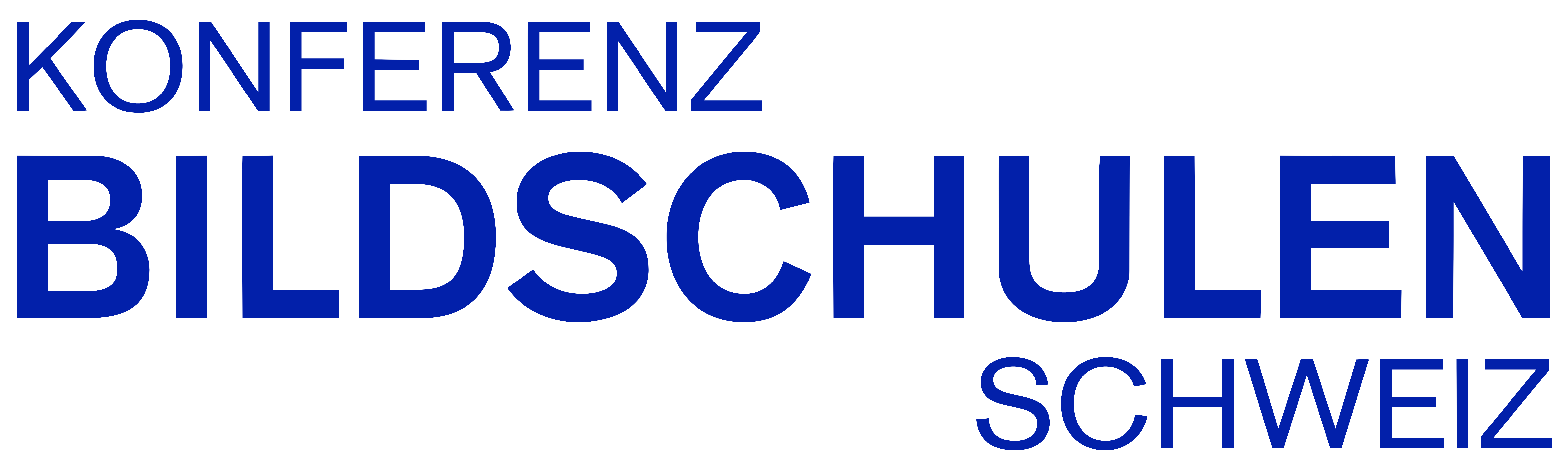 Logo der Konferenz Bildschulen Schweiz.